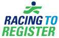 Racing To Register Logo